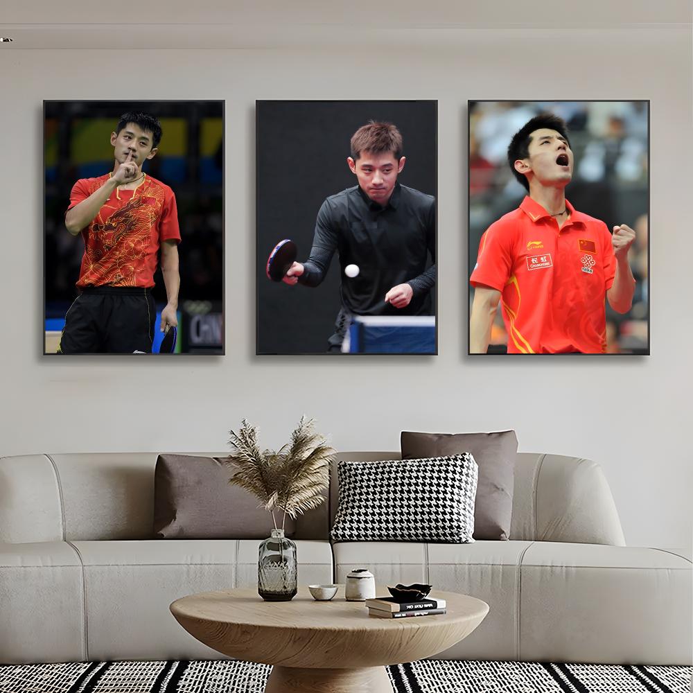 Постер с изображением Чжан Цзи – обзор и цена Table Tennis Zhang Jike