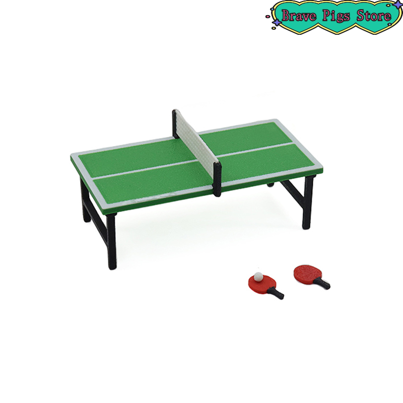 1:12 миниатюрная ракетка для н – обзор и цена Table Tennis Racket